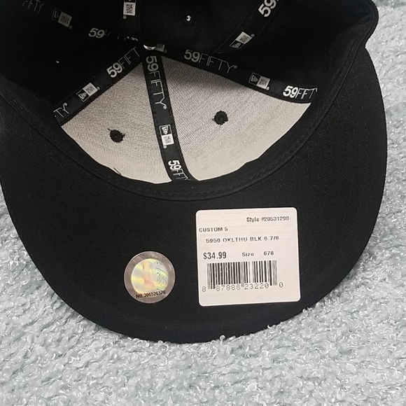 Thunder OKC Fitted Hat - Picture 5 of 5